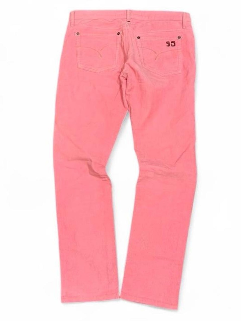 Y2K Joe's Pink Corduroy Mid Rise Slim Bootcut Jeans Made in USA